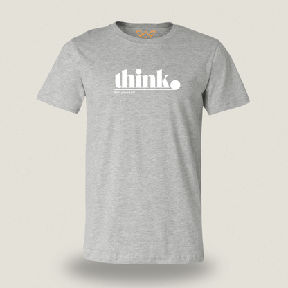 Think T-shirt – Statement shirt voor bewuste denkers